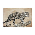 Leopard Canvas Wall Art – Safari Wildlife Animal Wall Decor