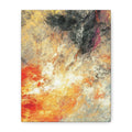 Abstract Firestorm Matte Canvas Print — Stretched Wall Art 