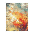 Abstract Nebula Canvas Wall Art — Colorful Modern Stretched Matte Print