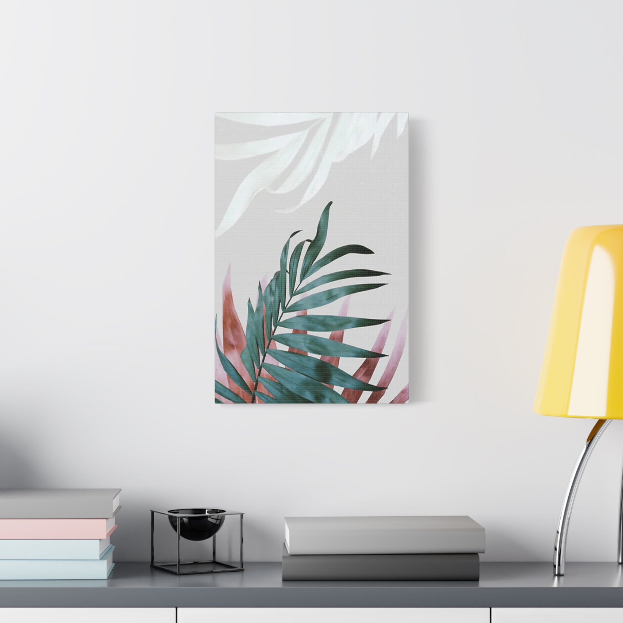 Tropical Palm Canvas Wall Art – Matte Stretched 1.25" 