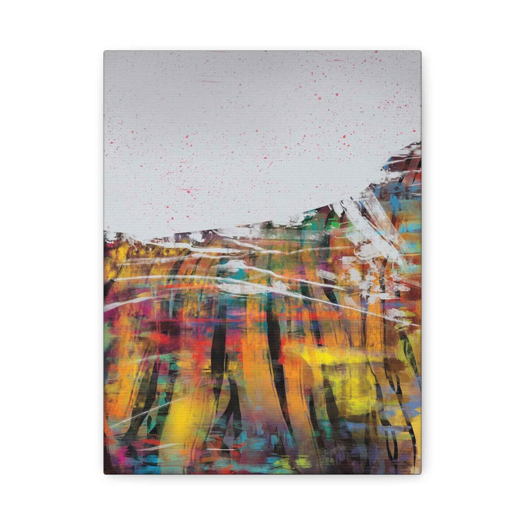 Abstract Color Field Canvas Print — Vibrant Modern Wall Art - TheKaraHan