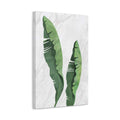 Banana Leaf Canvas Wall Art - Matte Stretched 1.25" - TheKaraHan