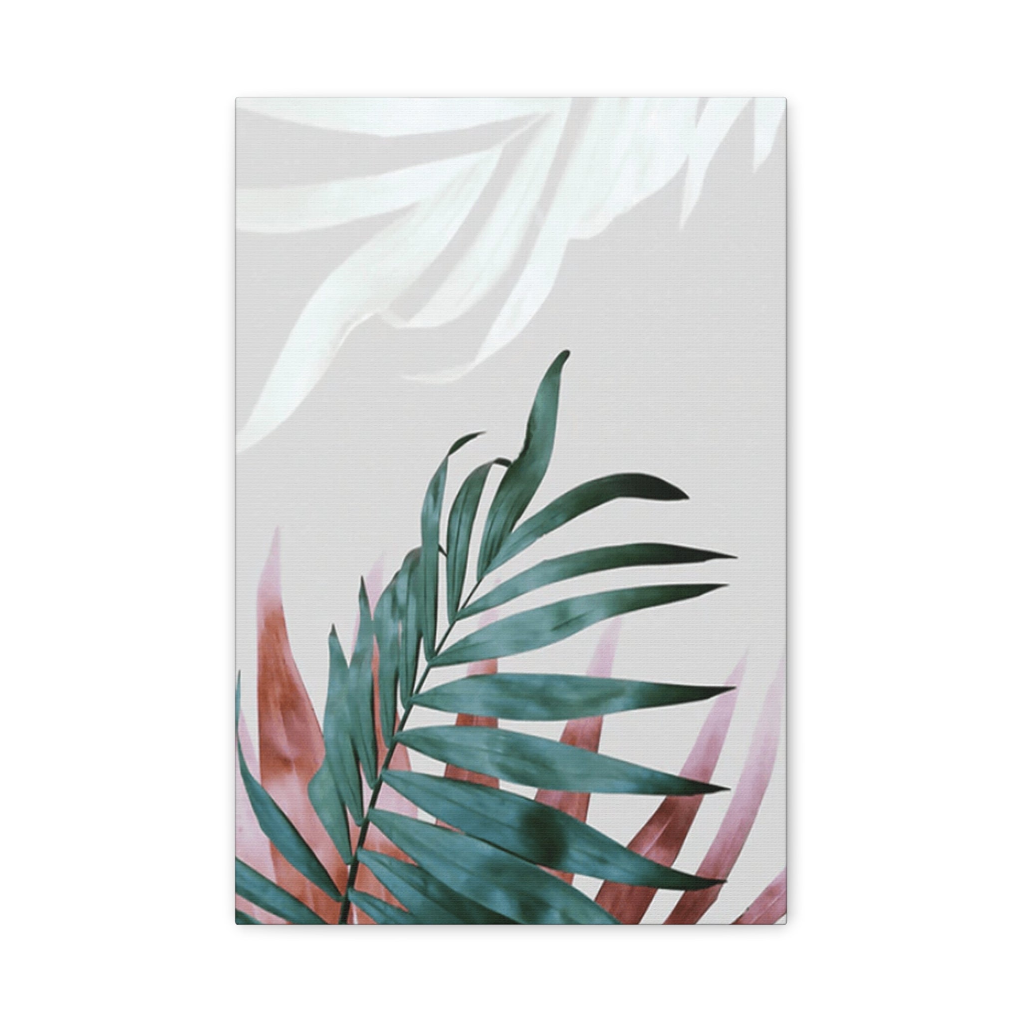 Tropical Palm Canvas Wall Art – Matte Stretched 1.25" 