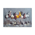 Galloping Horses Matte Canvas Wall Art — Stretched 1.25"