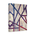 Abstract Geometric Matte Canvas Art – Stretched Wall Decor