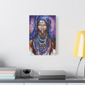 Tribal Queen Portrait Canvas
