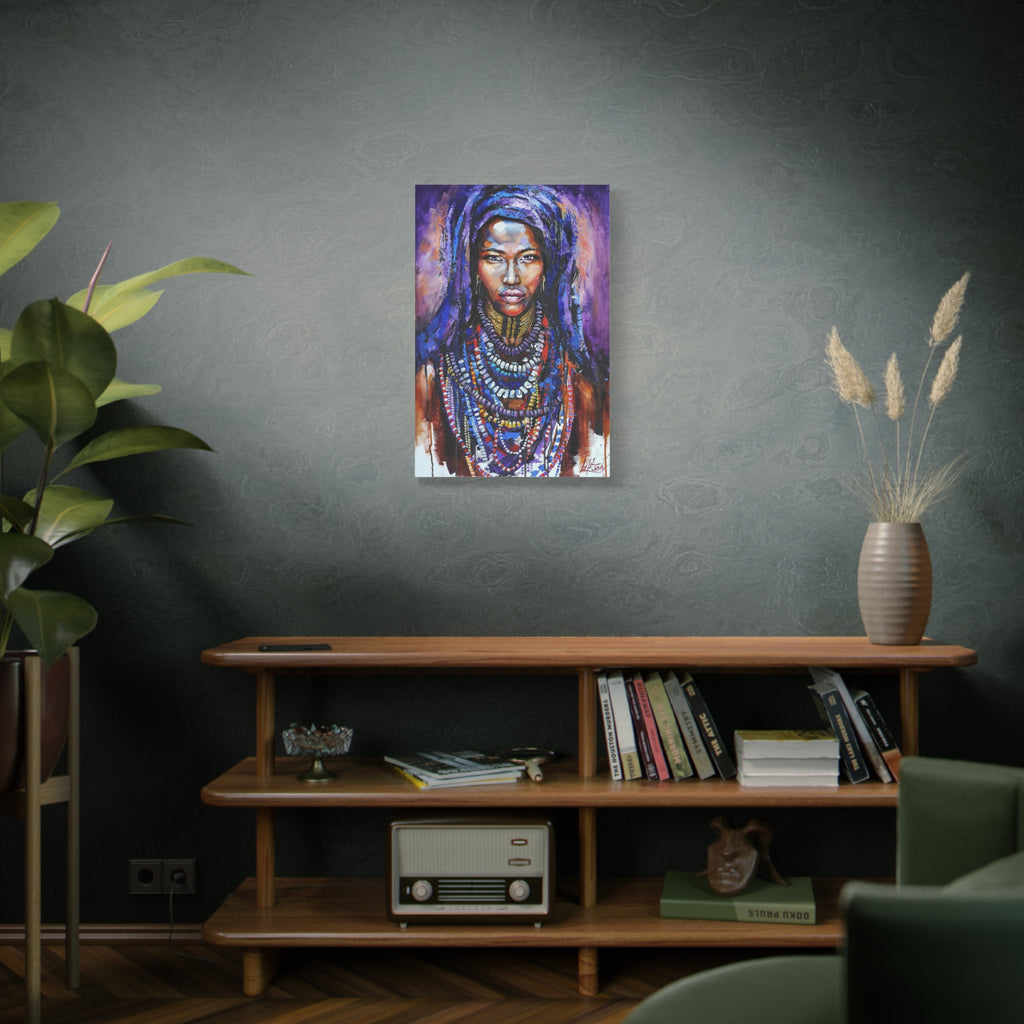 Tribal Queen Portrait Canvas