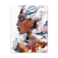 Abstract Portrait Canvas - Dreamy Woman Watercolor Wall Art