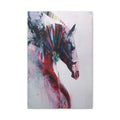 Colorful Horse Canvas Art - Stretched Matte Wall Decor - TheKaraHan